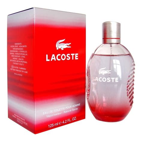 perfume lacoste red original.